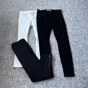 Set of loft pants all sz 00 petite